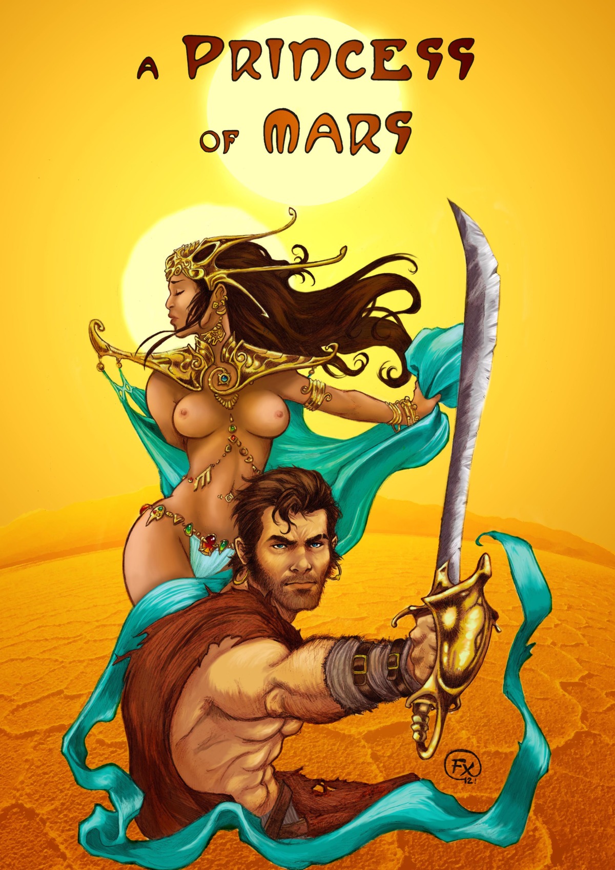 a_princess_of_mars barsoom dejah_thoris effix35 female john_carter loincloth pelvic_curtain rule34 topless