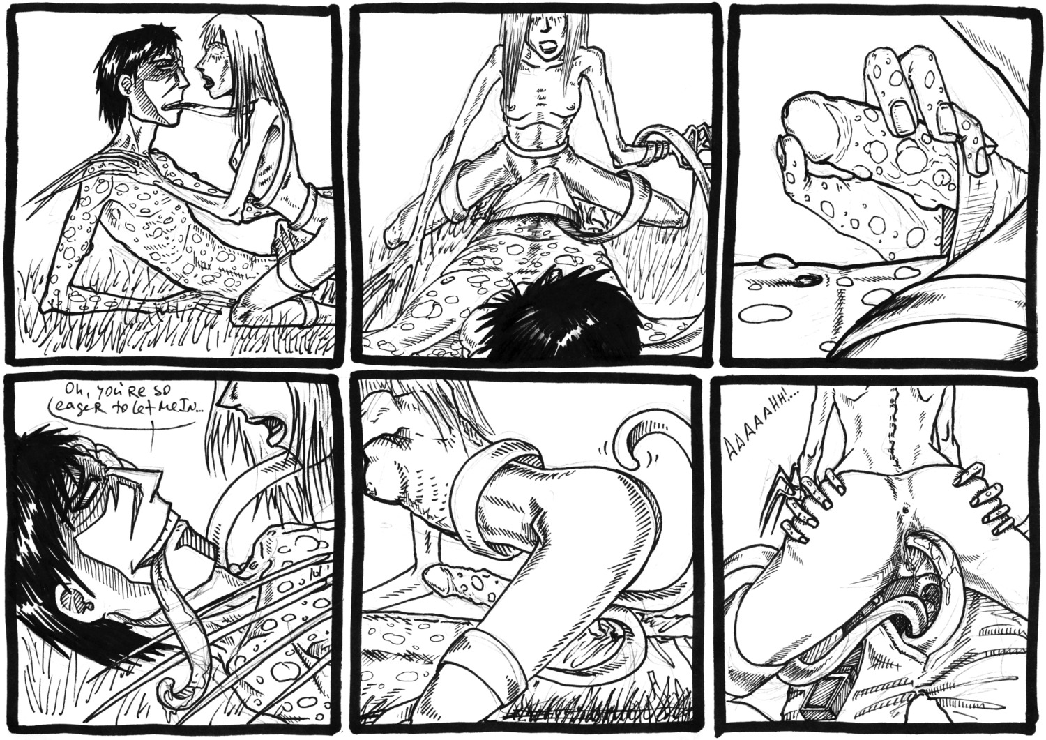 1boy 1girls 2d anus artist_request ass breasts comic dialogue english_text female female_penetrated left_4_dead left_4_dead_(series) male male_penetrating naked naked_female nipples pussy rule34 sex small_breasts smoker_(left_4_dead) speech_bubble straight tagme tentacle tentacle_sex text witch_(left_4_dead) zombie zombie_boy zombie_girl