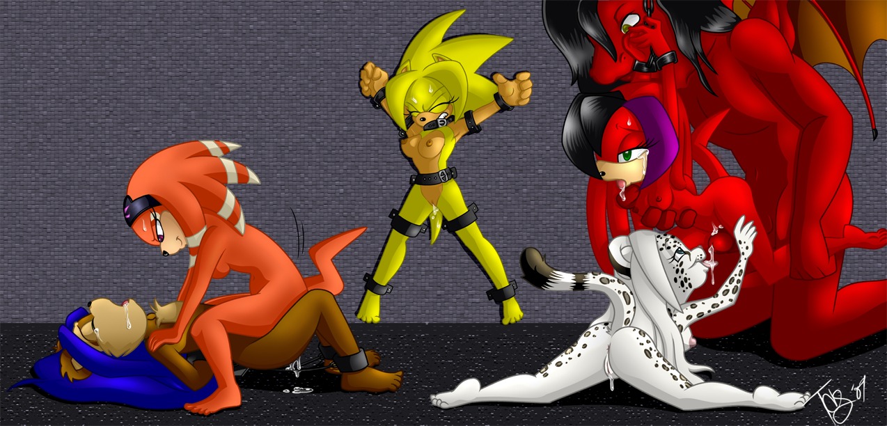 anthro bound character_request echidna female femdom fur male mammal monotreme nude rule34 sex shade_the_echidna sonic_(series) straight tagme