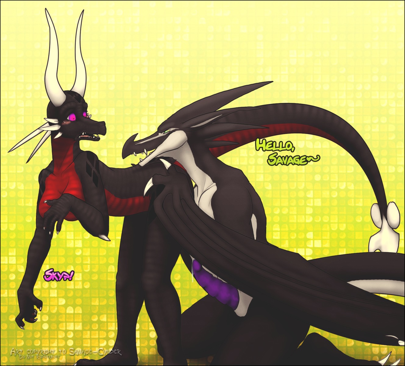anthro anthro_only bent_over blush breasts claws corrupted_cynder cum cynder dragon english_text eyes_open female green_eyes illuminati imminent_rape male markings mythological_creature mythological_scalie mythology no_humans nude penis purple_eyes purple_penis rape_face rule34 savage-cynder savage_(doktor-savage) scalie shock skyshadow spyro_the_dragon straight surprised text wings