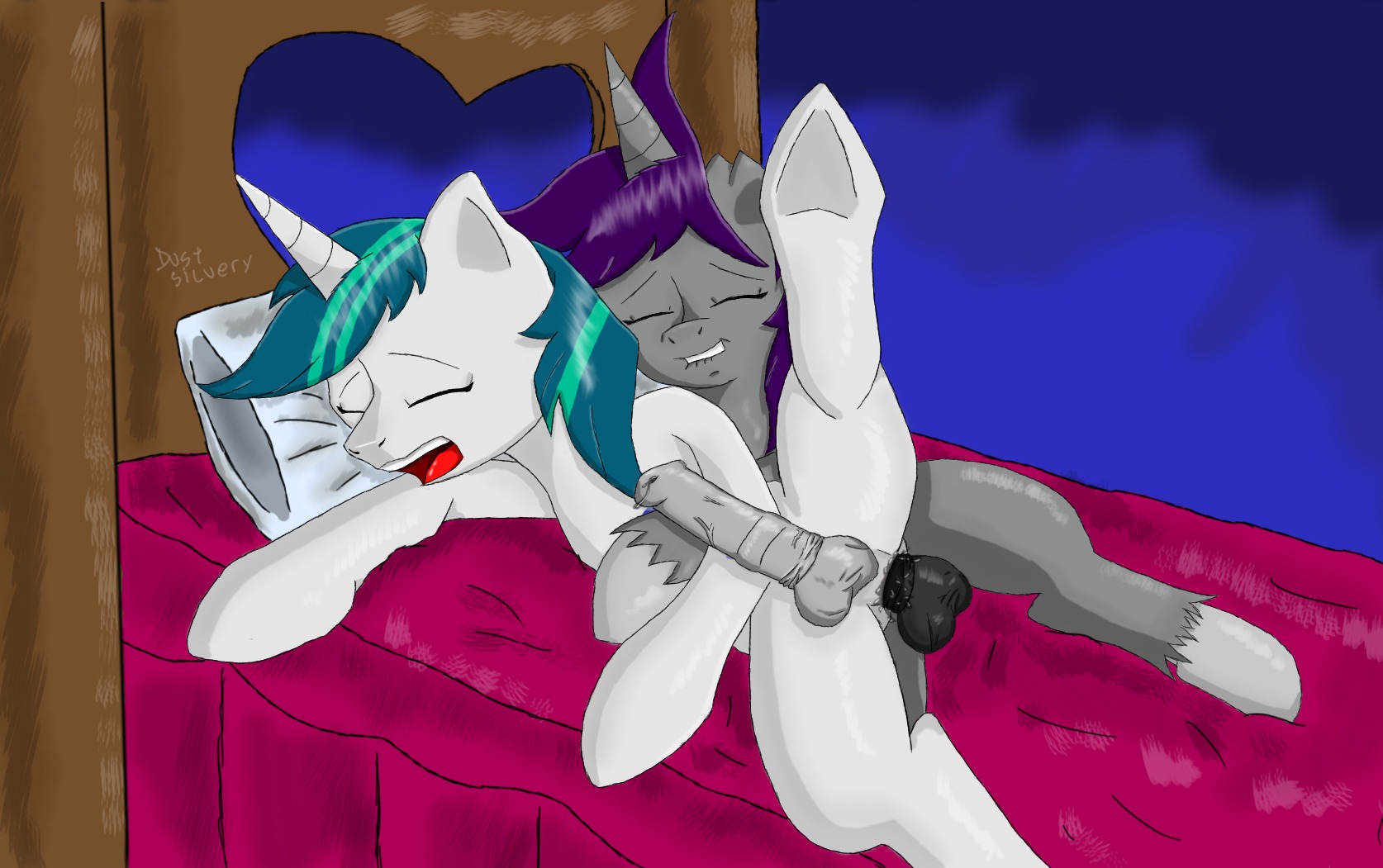 2014 anal anal_penetration balls bodily_fluids butt cum cum_inside duo dust_silvery e621 equid equine erection feral genital_fluids genitals hasbro hi_res horn horse male male/male male_penetrated male_penetrating male_penetrating_male mammal my_little_pony penetration penis pony sex