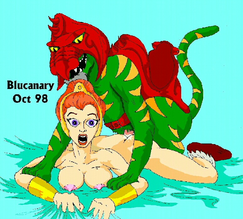 1990s 1998 20th_century battle-cat bestiality blucanary erect_penis female filmation male masters_of_the_universe nude orange_hair penetration penis rule34 sex teela tiger zoophilia
