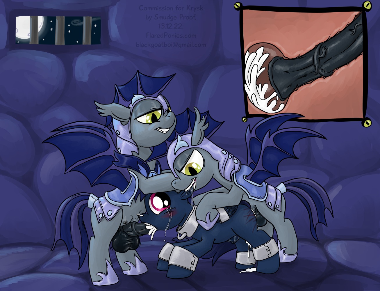 animal_genitalia animal_penis balls bat_pony bite bodily_fluids cervical_penetration cervix crying cum cum_in_uterus cum_in_vagina cum_inside digital_media_(artwork) dungeon e621 equid equine equine_genitalia equine_penis erection fellatio female female_raped feral flare_in_uterus flared_penis forced forced_oral friendship_is_magic genital_fluids genitals group gynomorph gynomorph/female gynomorph_rape gynomorph_raping_female hasbro horse inside internal intersex intersex/female looking_back male male/female male_rape male_raping_female mammal moon my_little_pony mythological_creature mythological_equine mythology night night_guard_(mlp) oral orgasm pegasus penetration penile penis pony prison rape rough_sex royal_guard_(mlp) sex side_view sky smudge_proof star starry_sky tears teats uterus vaginal vaginal_canal vaginal_penetration vein veiny_penis whip_mark wings
