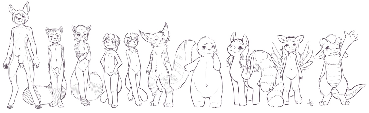 2013 absurd_res animal_genitalia anthro aogami aquatic balls bencoon_(character) chest_tuft cutie_mark deer dragon e621 equid equine feathered_wings feathers female flaccid fur genitals gesture group hasbro hi_res horn horse lagomorph leporid lineup male mammal monochrome my_little_pony mythological_creature mythological_equine mythological_scalie mythology navel nude one_eye_closed pegasus penis pinniped pony procyonid rabbit raccoon scalie seal sheath slightly_chubby suntan tail tan_body tan_line tan_skin tuft vulva waving whiskers wings young young_anthro