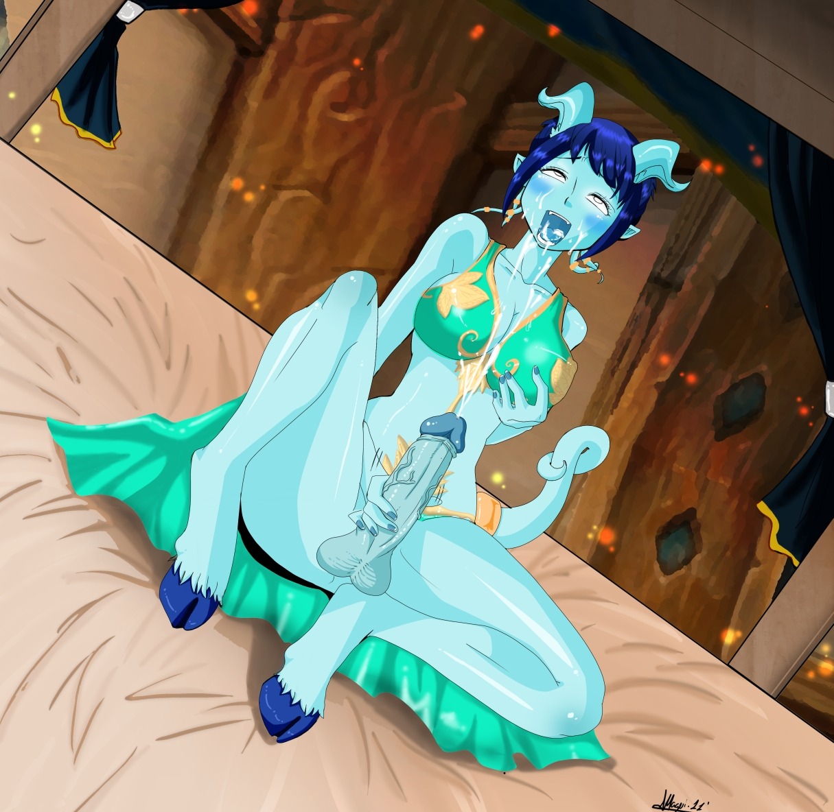 futanari intersex rule34 tagme world_of_warcraft