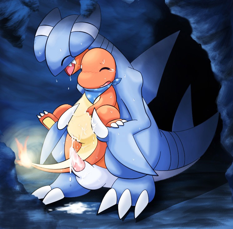 charmander color female feral furry gabite interspecies male nintendo no_humans pok&eacute;mon_(species) pokemon pokemon_(species) pokemon_mystery_dungeon reptile rule34 scalie straight tagme tail