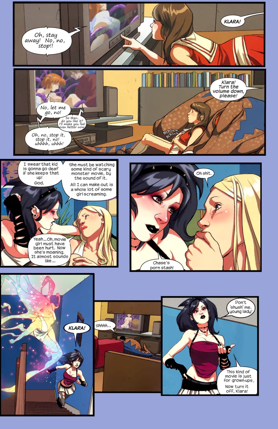 christina_strain comic female iwcwlt karolina_dean klara_prast lucy_in_the_sky marvel marvel_comics nico_minoru old_lace rule34 runaways sara_pichelli straight_hair
