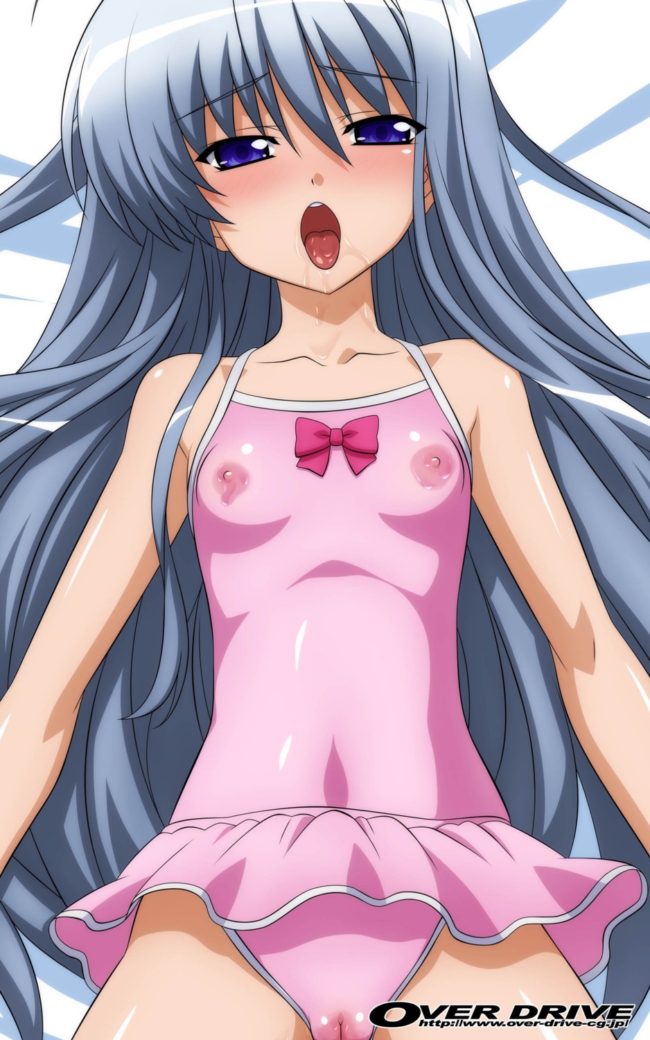 anzelotte cameltoe erect_nipples female night_wizard nipples over_drive pussy rule34 solo swimsuit wave_ride