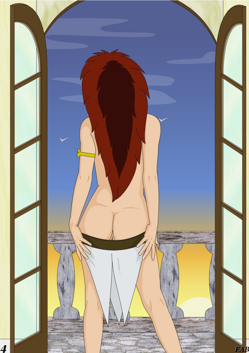 1girls demona disney dominique_destine fab fab3716 female female_only gargoyles human human_only light-skinned_female light_skin loincloth_down mature mature_female pussy red_hair rule34 solo solo_female tagme two-tone_hair undressing unseen_female_face