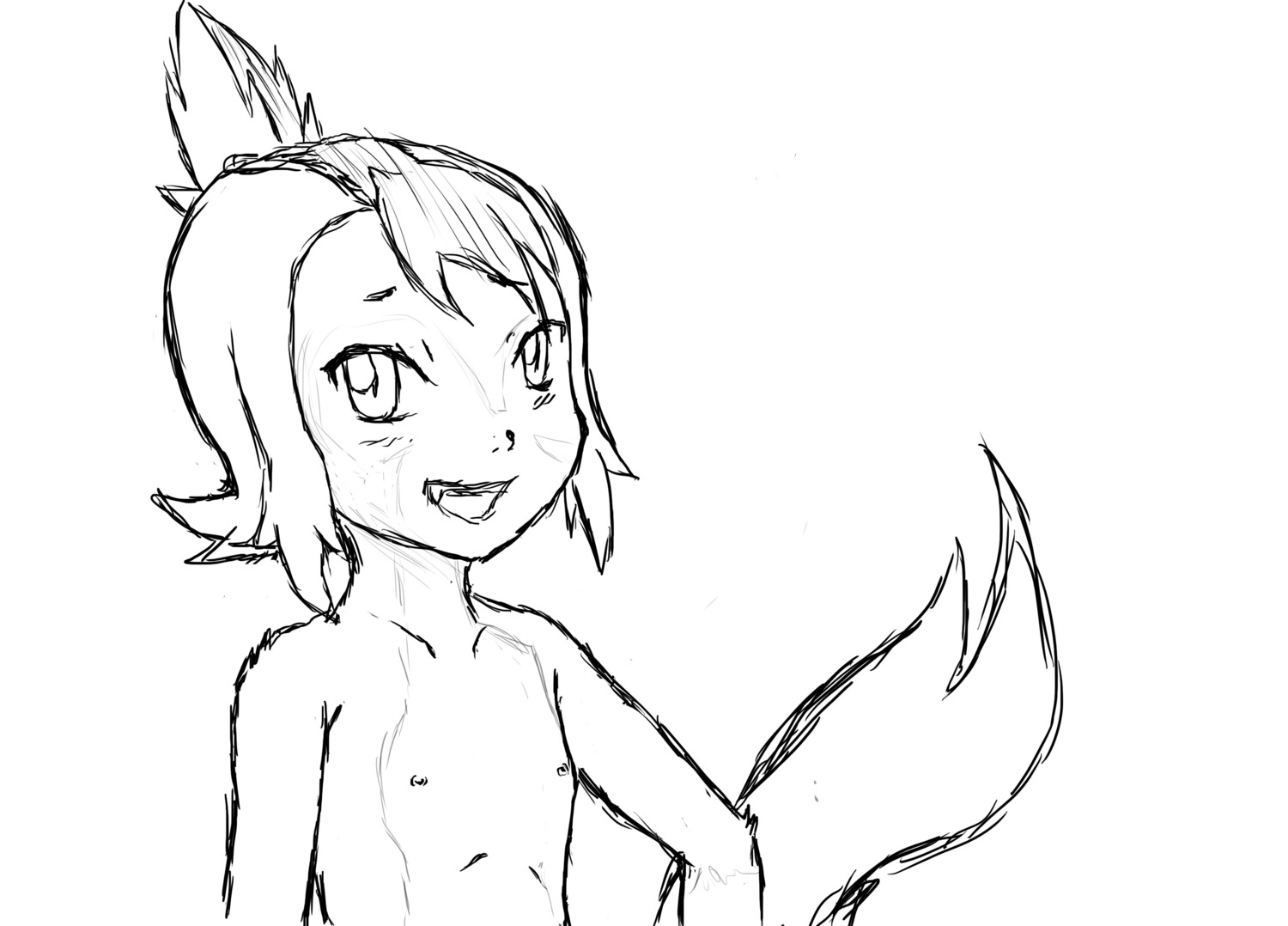 1girls artist_request black_and_white blush blushing completely_naked completely_naked_female completely_nude completely_nude_female cub eyebrows felid felid_humanoid feline feline_humanoid felis female female_cub female_humanoid female_only flat_chest humanoid humanoid_female humanoid_only mammal monochrome naked naked_female nude nude_female open_mouth rule34 small_breasts solo solo_female solo_humanoid tagme thundercats thundercats_2011 two-tone_hair wilykit wilykit_(2011) young young_female young_humanoid