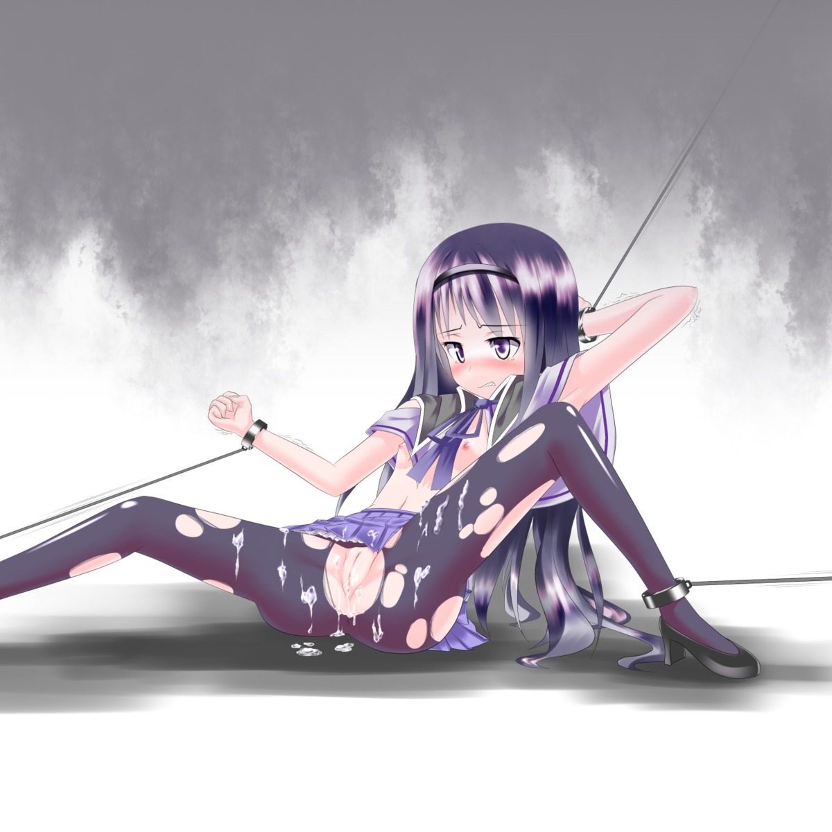 akemi_homura creampie cum female heels high_heels mahou_shoujo_madoka_magica puella_magi_madoka_magica rape rule34