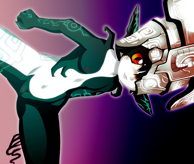 bcs female female_only imp_midna midna nintendo rule34 solo straight_hair the_legend_of_zelda twili twilight_princess