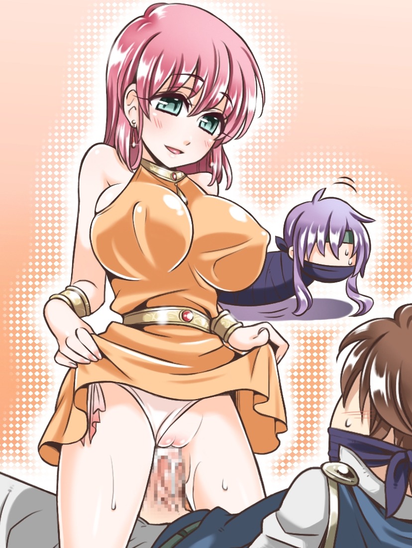bartz_klauser faris_scherwiz female final_fantasy final_fantasy_five final_fantasy_v human lenna_charlotte_tycoon male rule34 straight yakisobapan_tarou_&amp;_negitoro-ko