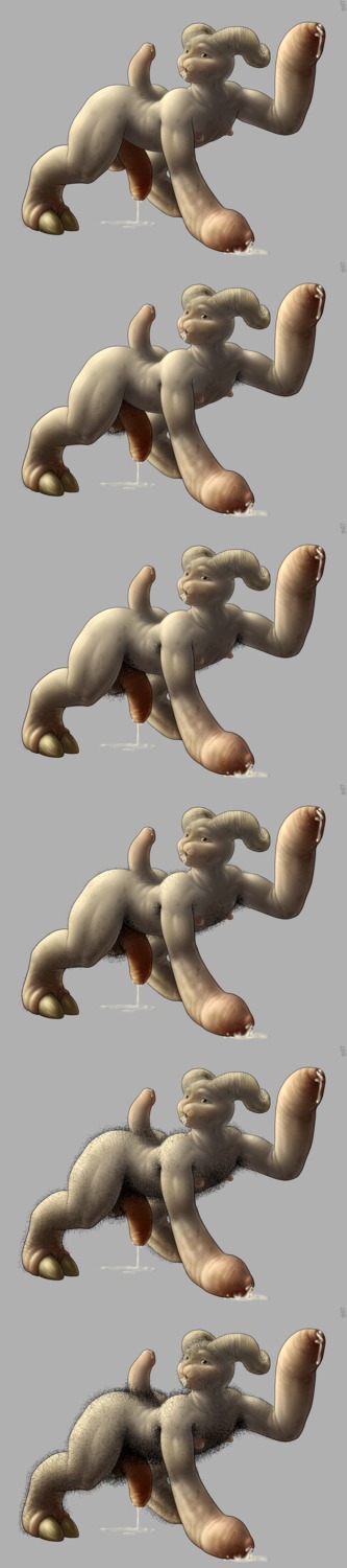 absurd_res anus corruption digital_media_(artwork) dripping e621 erection foreskin genitals glistening hi_res long_image male mot multiple_versions nightmare_fuel nipples nude penis penis_creature penis_monster progression pubes slime solo tall_image