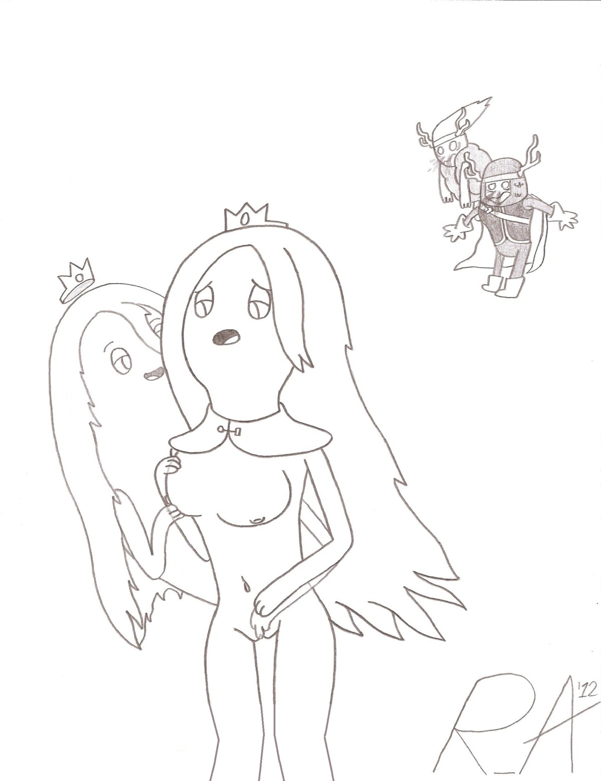 adventure_time female ghost_princess random_anon rule34 tagme warrior_princess