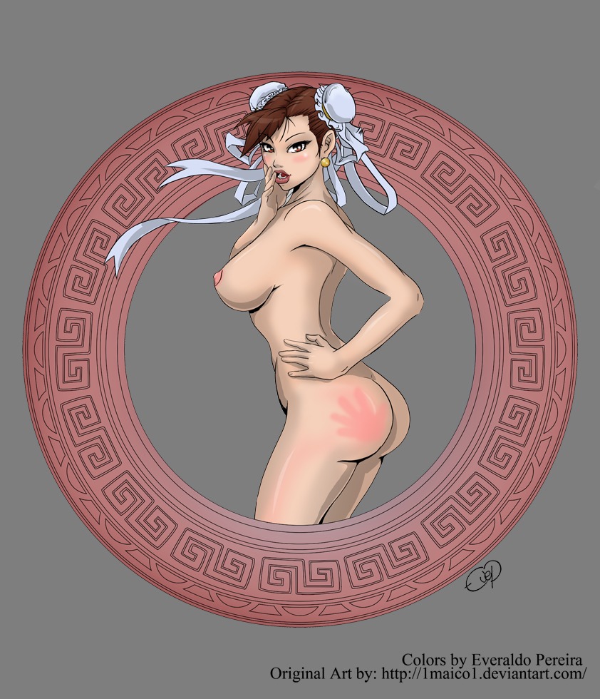 ass chun-li everaldo-pereira female rule34 street_fighter tagme