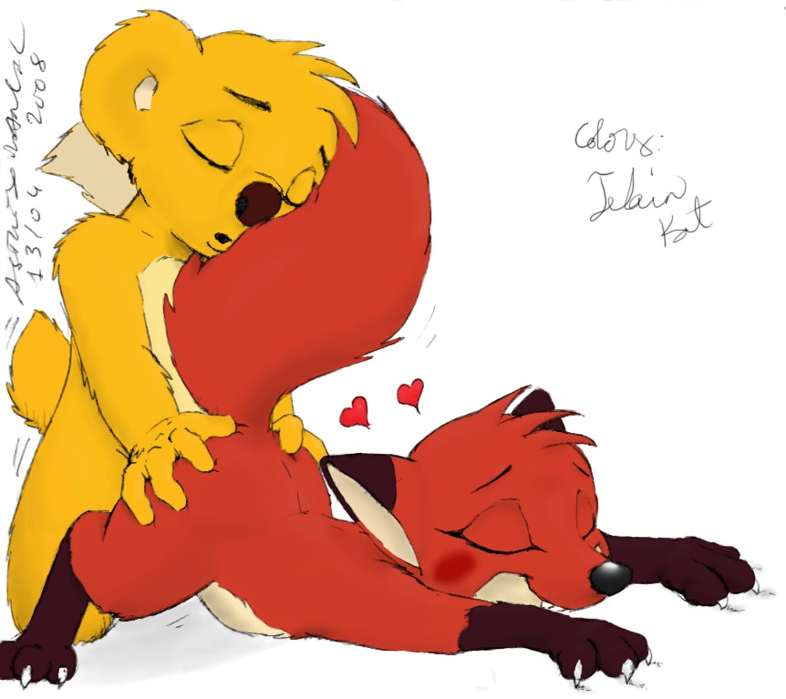 2008 all_fours ambiguous_penetration anthro ass_up asthexiancal blush brown_body brown_fur butt butt_grab canid canine claws doggystyle duo e621 eyes_closed female female_penetrated fluffy fluffy_tail fox from_behind_position fur hand_on_butt happy happy_sex heart_symbol hugo_(jungledyret) interspecies jungledyret_hugo koala male male/female male_penetrating male_penetrating_female mammal marsupial moan multicolored_body multicolored_fur nude open_mouth orange_body orange_fur orgasm penetration red_body red_fox red_fur rita_(jungledyret) romantic romantic_couple scratching sex side_view simple_background squeezing tail tan_body tan_fur third-party_edit true_fox vombatiform white_background white_claws