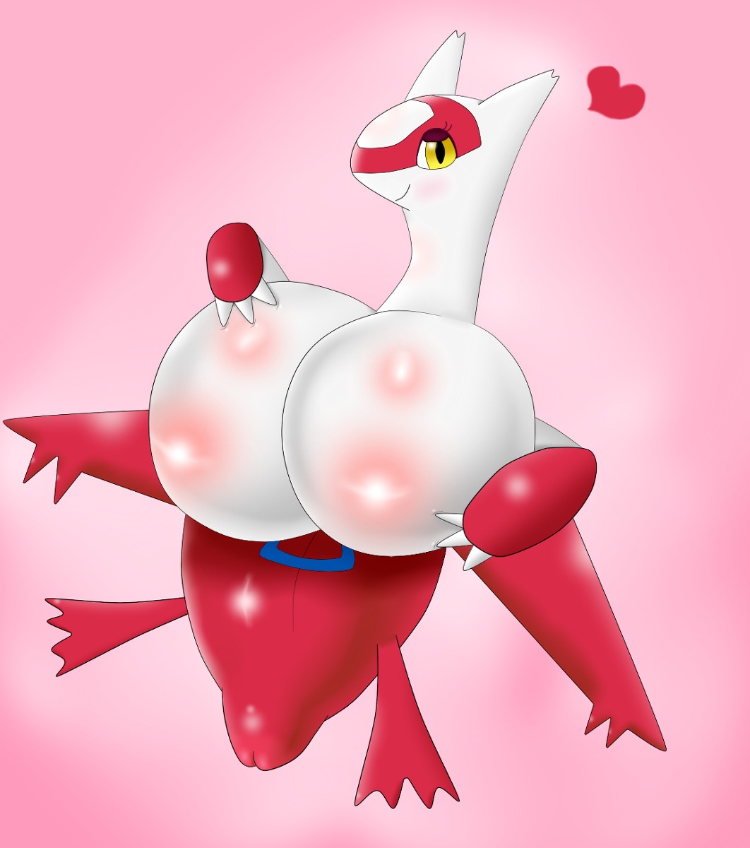 breasts color female female_only feral front_view heart latias nude pokemon pokemon_(species) pussy rule34 solo tagme vulva yellow_eyes