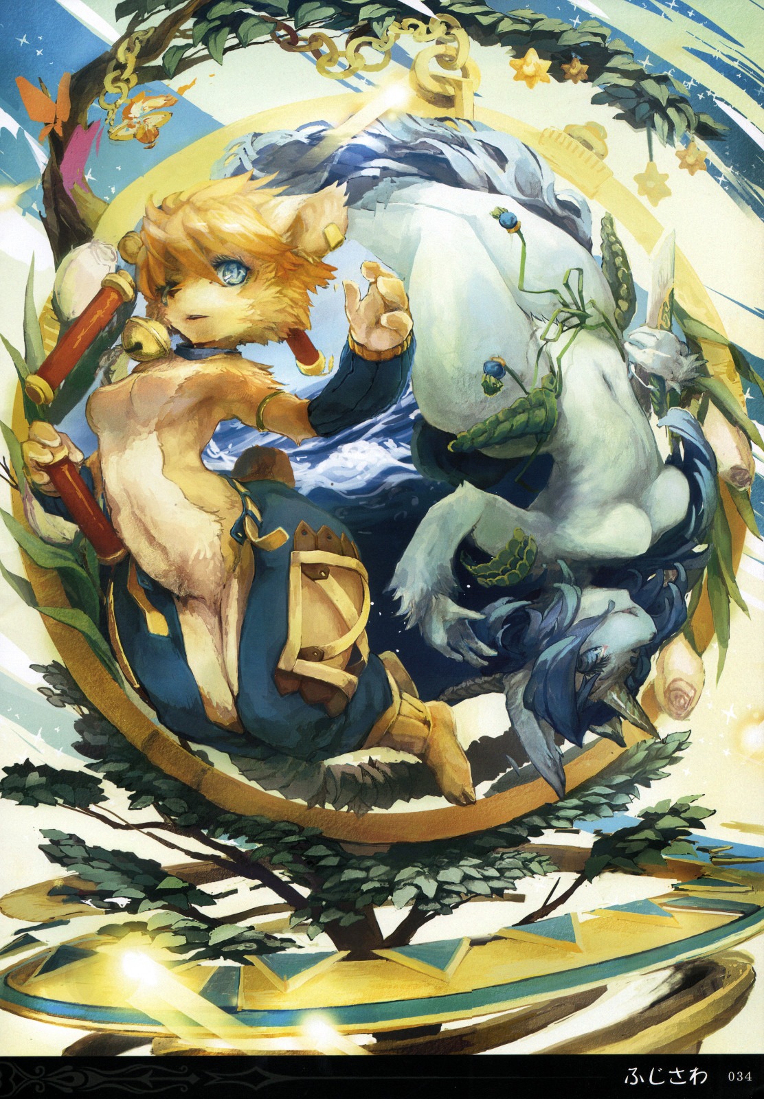 anthro daena female legend_of_mana rule34 sierra tagme