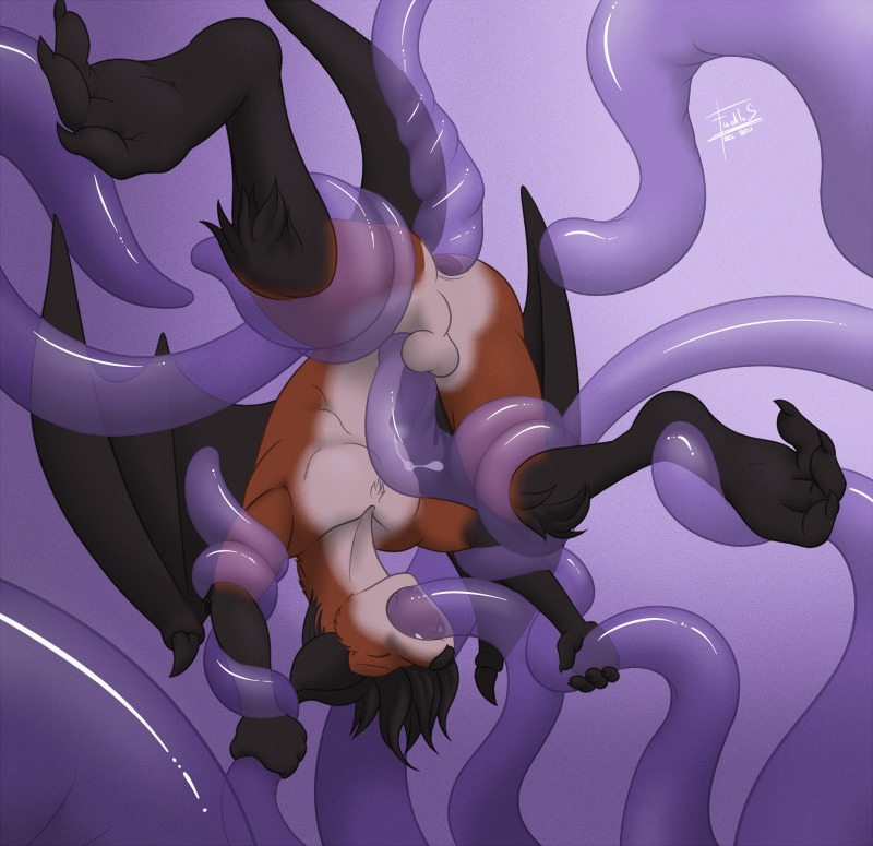 2011 anal anal_penetration anthro backsack balls bodily_fluids canid canine coiling cum cum_in_tentacles digital_media_(artwork) dragon e621 erection feet forced forced_orgasm fox freckles_(artist) genital_fluids genitals horn humanoid_genitalia humanoid_penis male mammal membrane_(anatomy) membranous_wings mythological_creature mythological_scalie mythology nude oral oral_penetration orgasm paws penetration penile penis penis_in_tentacle penis_milking rape restrained scalie sex solo spread_legs spreading tail tentacle_fellatio tentacle_in_mouth tentacle_penetration tentacle_rape tentacle_sex tentacles translucent translucent_tentacles upside_down wings