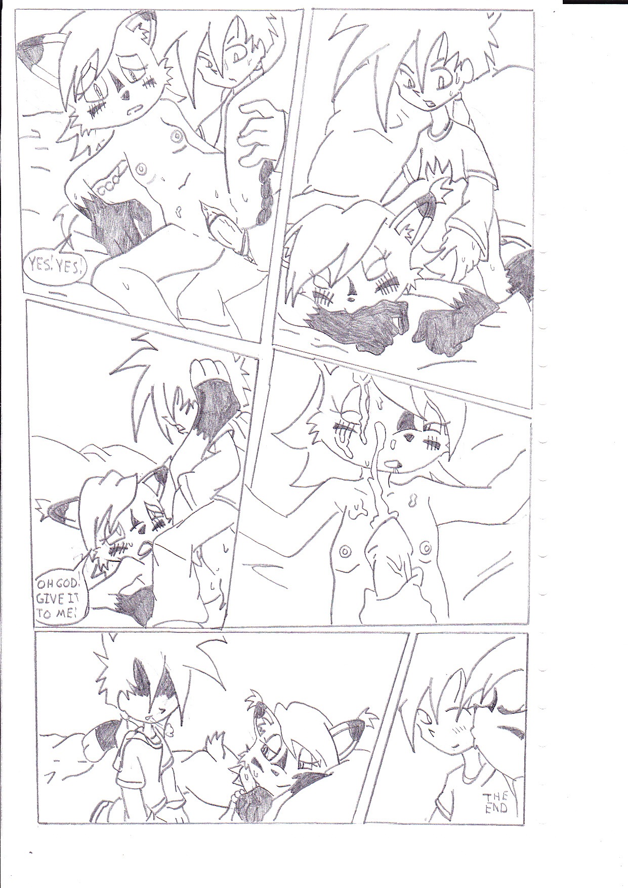 anthro archie_comics carlos''s''pinder feline female lynx male nicole_the_lynx rule34 sega sonic_(series) sonic_the_hedgehog_(archie) sonic_the_hedgehog_(comics) sonic_the_hedgehog_(series)