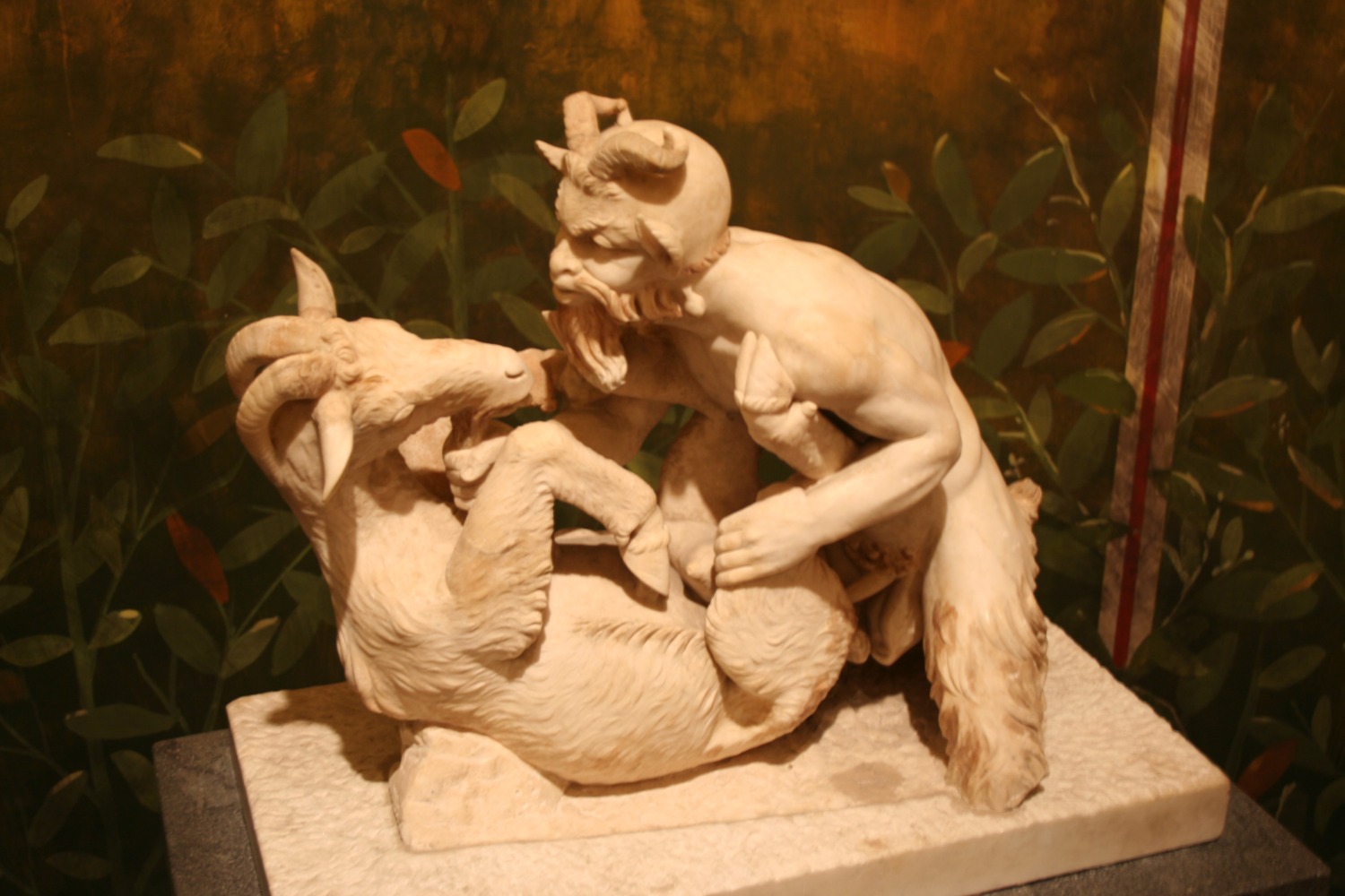 1st_century_bc 3:2 absurd_res ancient_art ancient_rome anonymous_artist anvil_position before_common_era bestiality bovid caprine deity duo e621 erection european_mythology female feral from_front_position genitals goat grandfathered_content greek_mythology hi_res hooves horn humanoid humanoid_on_feral hybrid interspecies legs_up lying male male/female mammal mythology on_back pan_(mythology) pan_copulating_with_a_she-goat penis real roman satyr sculpture sculpture_(artwork) sex statue traditional_media_(artwork) unknown_artist