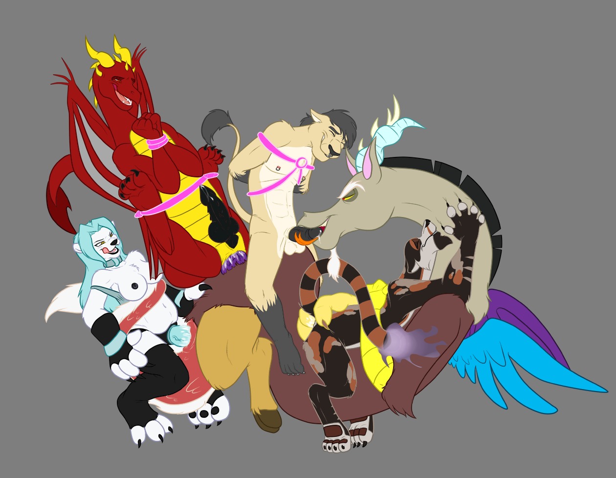 2013 alpha_channel anal anal_fingering anal_penetration ash_darkfire bear blue_body blue_feathers bodily_fluids bound chimera cum dildo discord_(mlp) draconequus dragon e621 erection fan_character feathered_wings feathers fellatio female fingering forked_tongue friendship_is_magic fullbloodlion genital_fluids genitals glacierk group group_sex hasbro jack_talon licking licking_lips male male/female male/male male_penetrated male_penetrating male_penetrating_male mammal membrane_(anatomy) membranous_wings my_little_pony mythological_creature mythological_scalie mythology nipple_piercing nipples open_mouth oral oral_penetration oral_while_penetrating penetration penile penis piercing precum red_body sami_(character) scalie self_lick sex sex_toy simple_background strapon tail tongue tongue_out toying_partner transparent_background wings