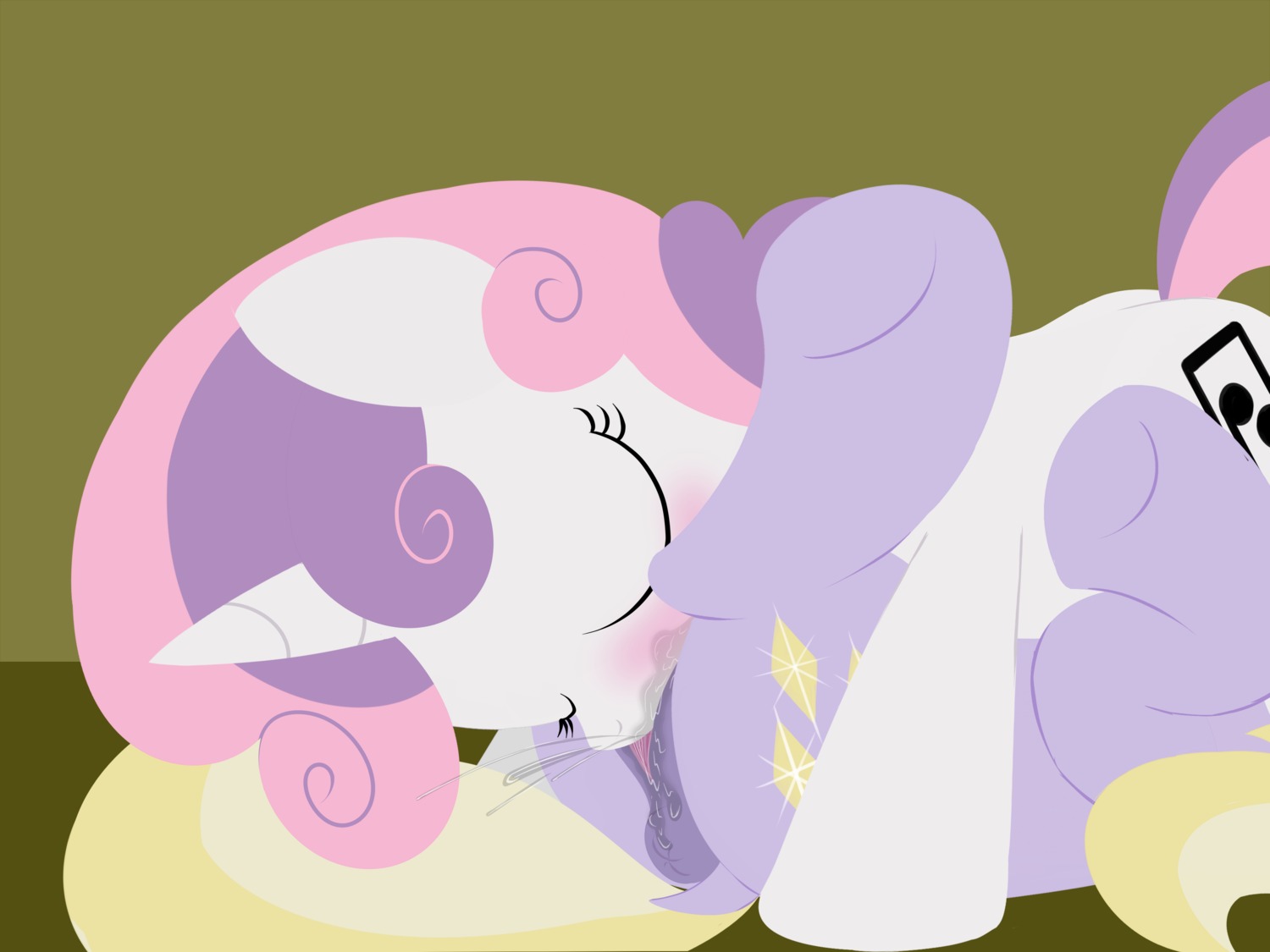 2013 4:3 69_position absurd_res anus blonde_hair blush bodily_fluids cunnilingus cutie_mark dinky_hooves_(mlp) dtcx97 duo e621 equid equine eyes_closed female female/female female_orgasm feral friendship_is_magic fur genital_fluids genitals hair hasbro hi_res hooves horn lying mammal multicolored_hair my_little_pony mythological_creature mythological_equine mythology nude on_back oral orgasm purple_hair sex sweetie_belle_(mlp) two_tone_hair unicorn vaginal vaginal_fluids vulva white_body white_fur young young_feral young_on_young