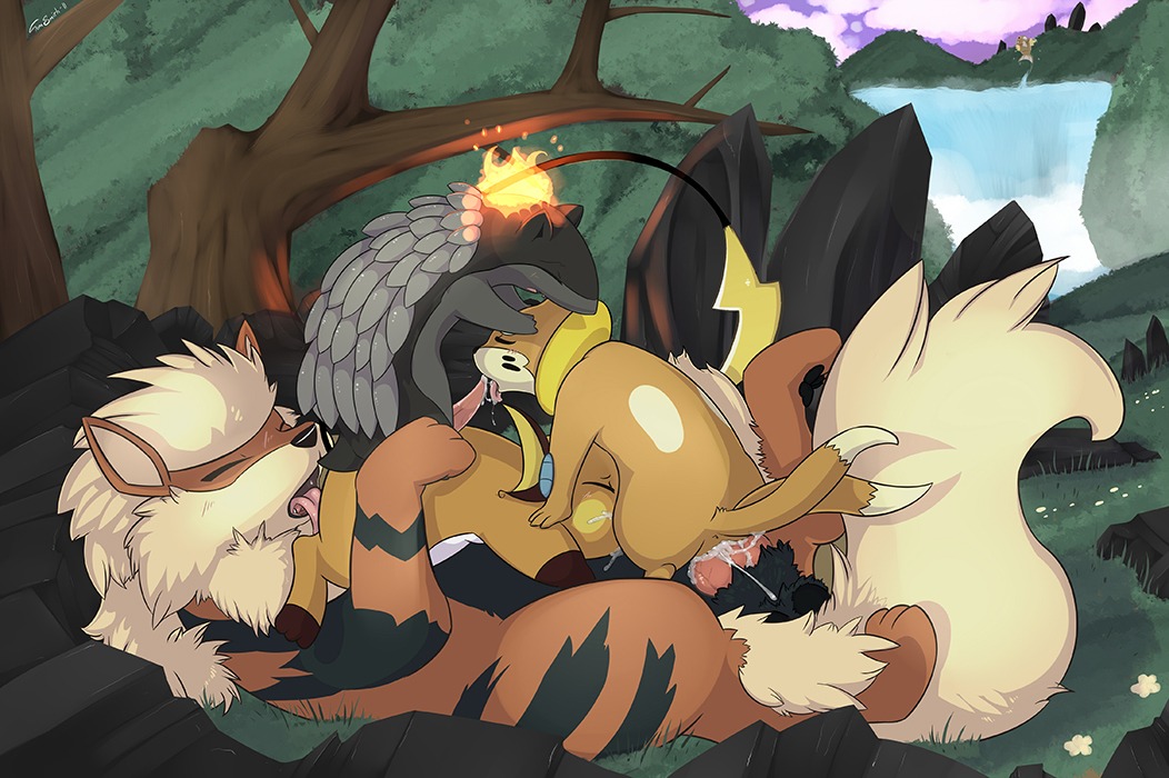 against_surface all_fours anal anal_penetration arcanine balls bent_over bodily_fluids buizel canid canine conditional_dnp cum cum_in_ass cum_in_mouth cum_inside cum_on_tongue cum_splatter cum_while_rimming detailed_background e621 erection eyes_closed fakemon fellating_while_rimmed fellatio feral feral_on_feral fire foursome generation_1_pokemon generation_2_pokemon generation_4_pokemon genital_fluids genitals grass group group_sex hand_on_head head_grab high-angle_view hybrid insomniacovrlrd knot larger_male licking looking_pleasured lying lying_on_another magikarp male male/male male_on_bottom male_on_top male_penetrated male_penetrating male_penetrating_male mammal mixed_sandwich_position nintendo nude obscured_oral on_back on_bottom on_grass on_ground on_top open_mouth oral penetration penile penile_penetration penis penis_in_ass penis_lick plant pokemon pokemon_(species) quadruped quilava raichu raised_tail rear-quarter_view rear_view reverse_spitroast rimming rimming_while_penetrating rodent sandslash sex side_view six~ size_difference smaller_male smaller_penetrated spitroast tail three-quarter_view tongue tongue_out waist_grab waterfall