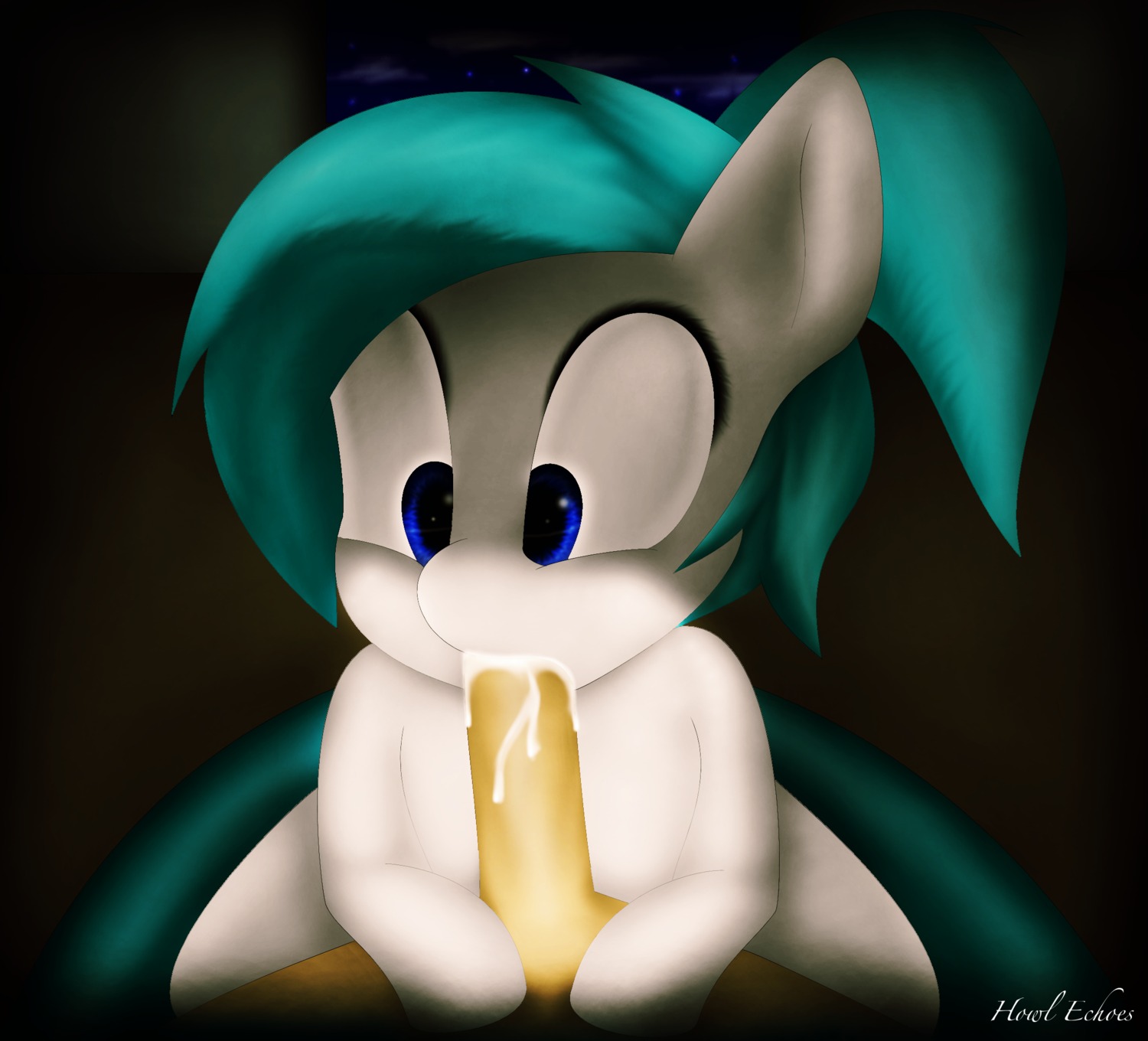 blue_eyes blue_hair bodily_fluids cum cum_in_mouth cum_inside digital_media_(artwork) duo e621 equid equine erection fan_character fellatio female female_penetrated fur genital_fluids genitals grey_body grey_fur hair hasbro hi_res hooves horse howl_echoes male male/female male_penetrating male_penetrating_female mammal my_little_pony oral oral_penetration penetration penile penis pony sex