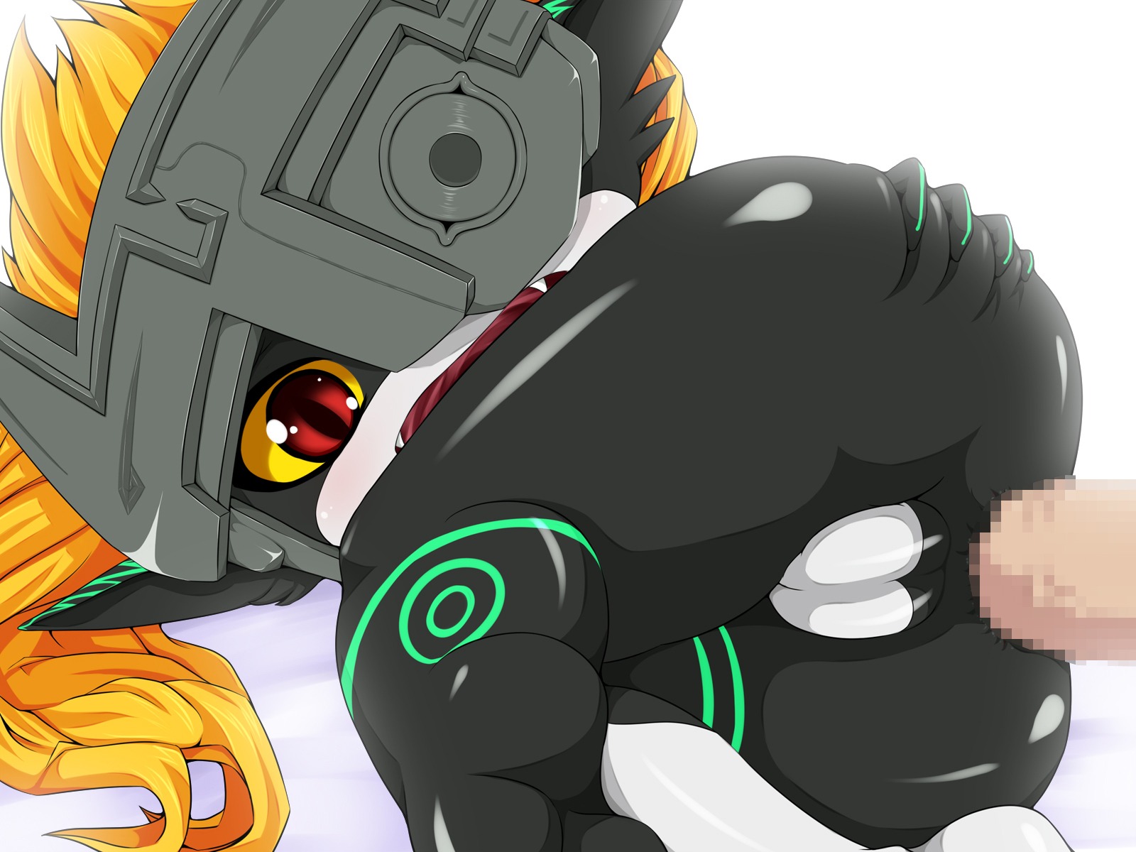 1boy 1girls amau_(artist) censored female imp_midna male midna rule34 the_legend_of_zelda twilight_princess