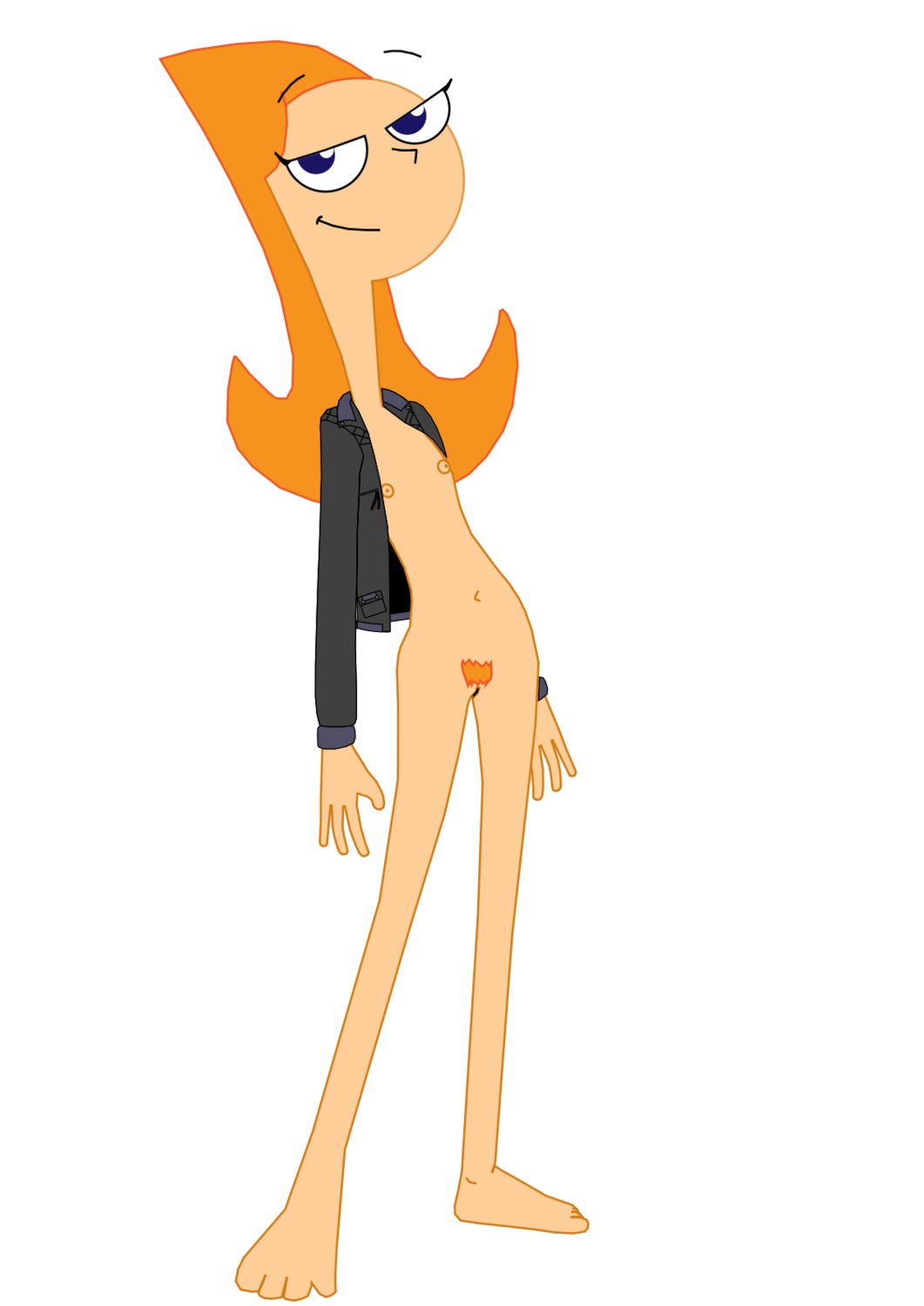 candace_flynn disney disney_channel disney_xd female female_only ginger human nipples phineas_and_ferb rule34 solo tagme white_female