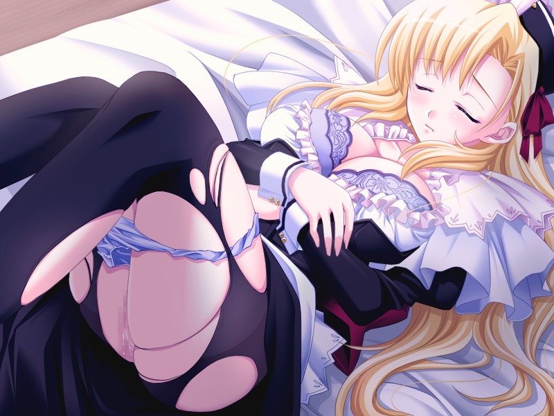1girls atelier_kaguya censored cg eroge female female_only game_cg honky-tonk_pumpkin ore_to_kanojo_wa_shujuu_na_kankei rule34 solo tagme tobato_marina