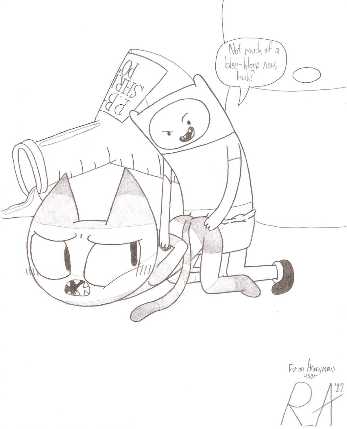 adventure_time ambiguous_penetration ass ass_up cat cat_girl catgirl female finn_the_human head_down_ass_up human interspecies male me-mow penetration random_anon rule34 tagme