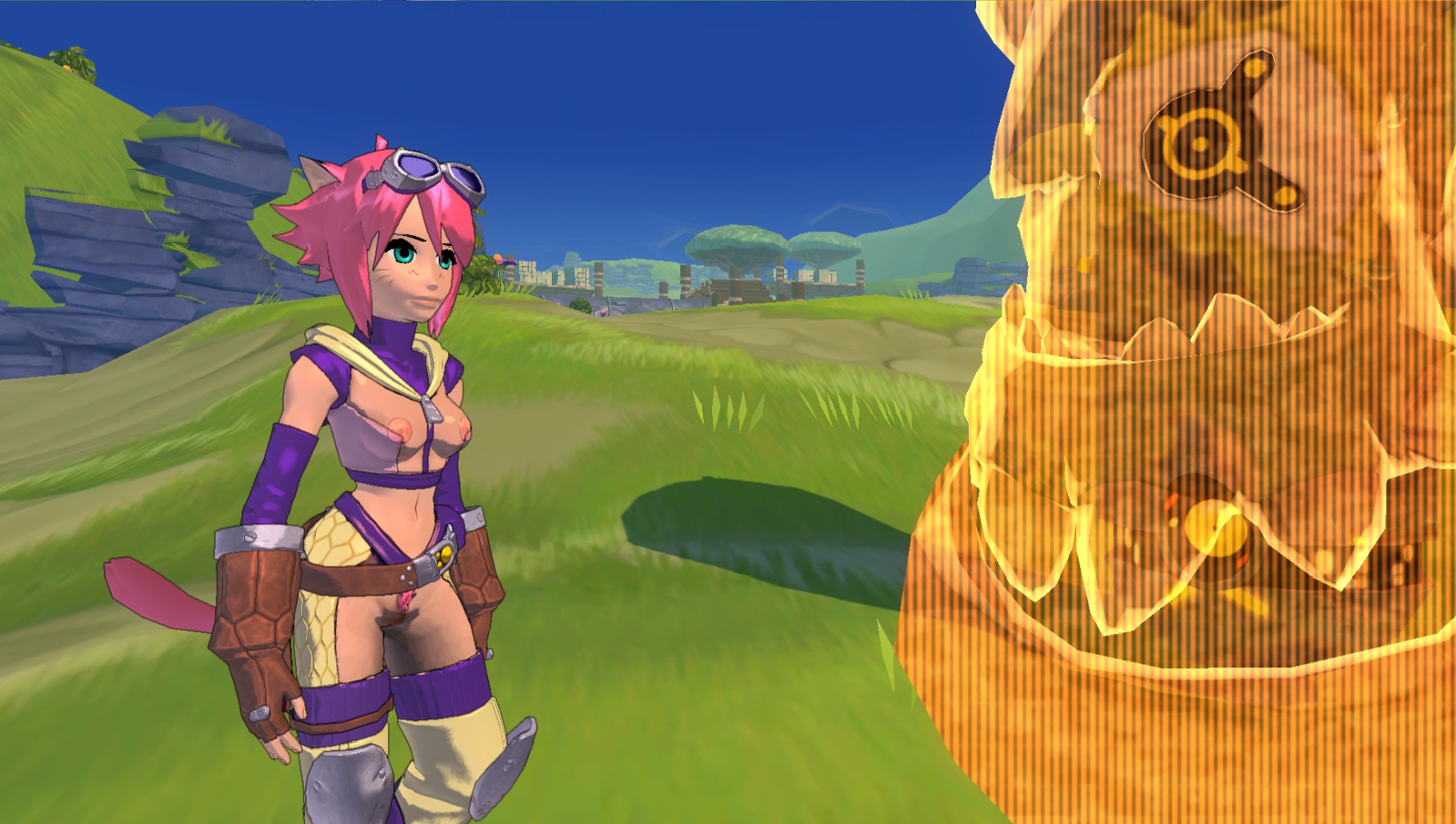blade_kitten female kit_ballard pink_hair rule34 tagme