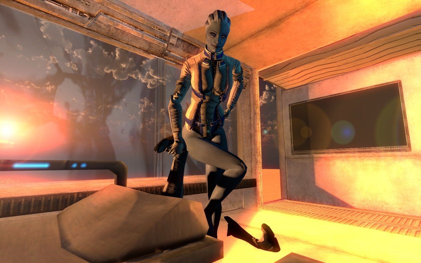 3d 3d_(artwork) female liara_t'soni mass_effect rule34 tagme