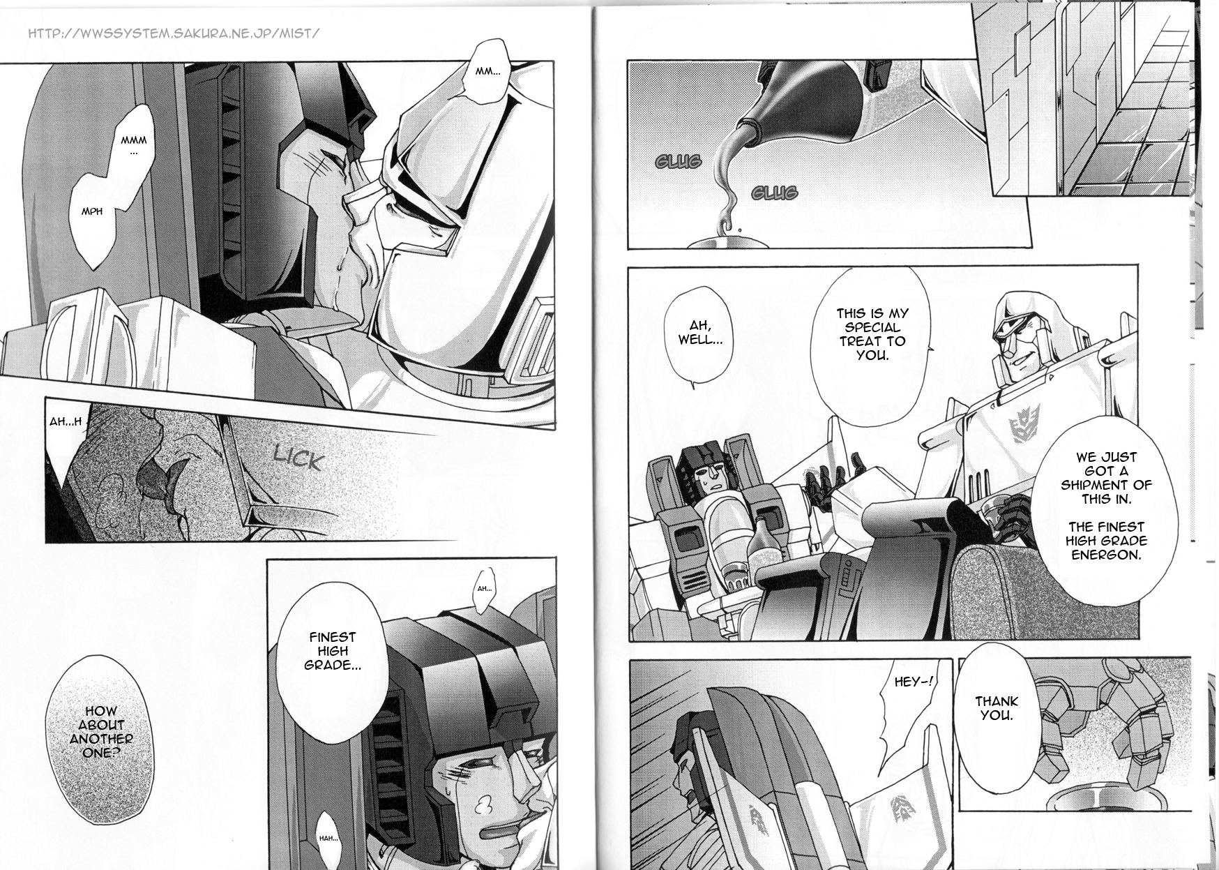 comic gay imminent_rape male megatron monochrome rule34 starscream tagme transformers transformers_g1