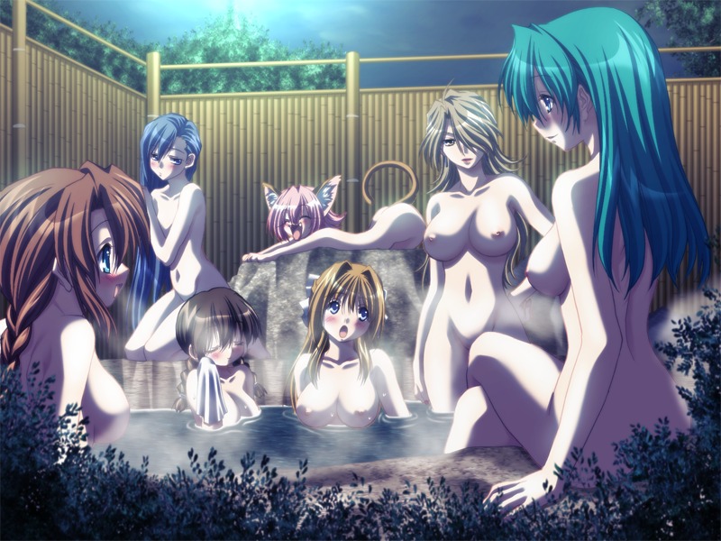 6+girls 7girls amakara_twins animal_ears aqua_hair areolae asakura_takami black_hair blonde_hair blue_hair blush braid breasts brown_hair cat_ears cat_tail chiaki_(amakara_twins) everyone female game_cg grey_hair hair_over_one_eye large_breasts long_hair misawa_ryouko mitarashi_kousei multiple_females multiple_girls nakajou_chieri nipples nude onsen pink_hair rule34 sakuragi_haruka sakuragi_natsumi short_hair tail takahara_yuuno twin_braids