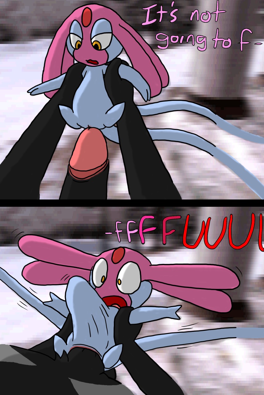 bulge color female feral grey_skin insertion interspecies male mesprit nude penis pink_skin pokemon pussy rule34 sex size_difference straight tagme vulva