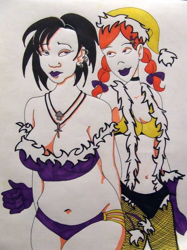 andrea_(daria) bow clothing daria female rule34 stacy_rowe tagme