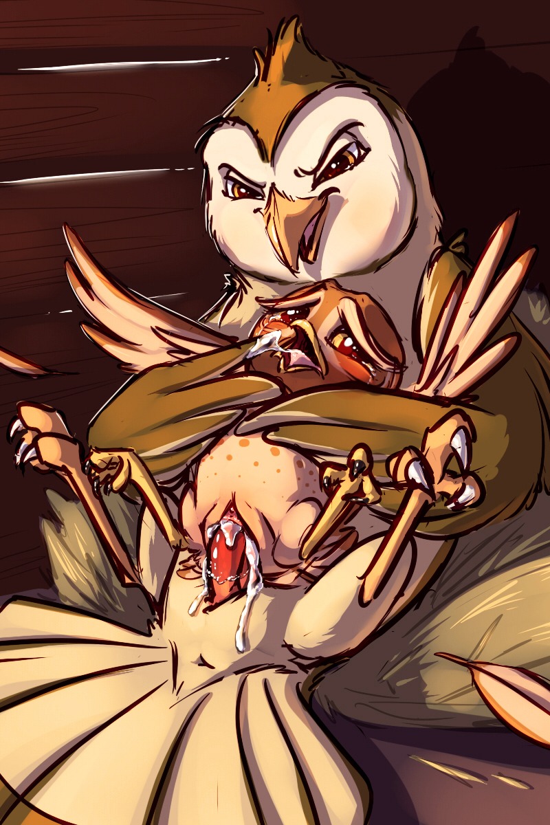 2014 2:3 anus avian avian_butt avian_feet barn_owl beak bent_spoon_position bird blush bodily_fluids brown_eyes carrot_(artist) cum cum_drip cum_in_mouth cum_in_vagina cum_inside cum_on_hand digital_media_(artwork) digitigrade dominant dominant_male dripping duo e621 elf_owl erection feathered_wings feathers feet female female_penetrated feral feral_on_feral feral_penetrated feral_penetrating feral_penetrating_feral forced freckles from_behind_position genital_fluids genitals guardians_of_ga'hoole gylfie hi_res kludd larger_dom larger_male male male/female male_penetrating male_penetrating_female nude open_mouth owl penetration penile penile_penetration penis penis_in_vagina rape sex size_difference smaller_female smaller_penetrated spread_legs spreading submissive submissive_female talons tears toes tongue tongue_out true_owl tyto tytonid vaginal vaginal_fluids vaginal_penetration vulva warm_colors western_barn_owl wings yellow_eyes