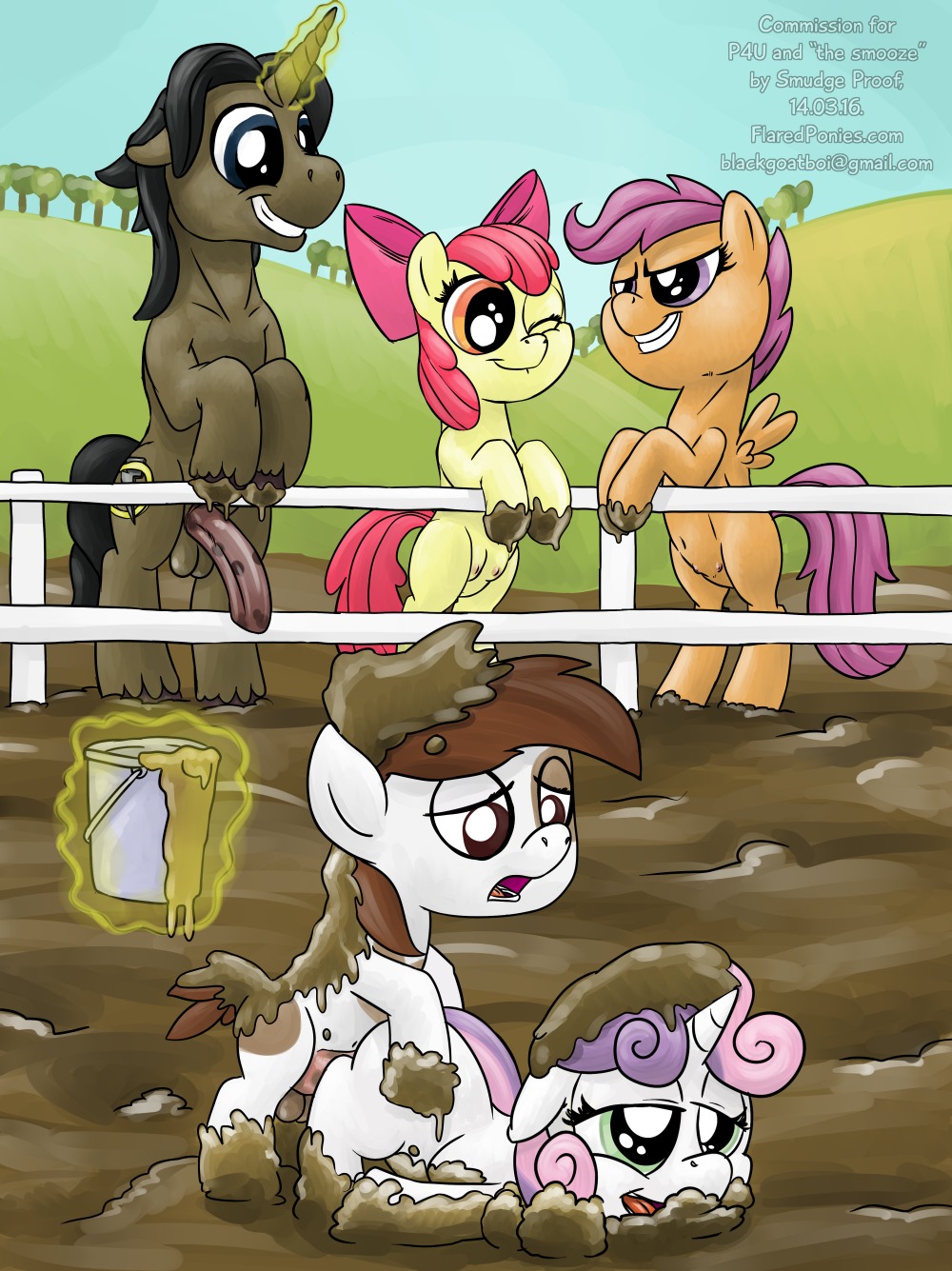 accessory apple_bloom_(mlp) ball bow_(feature) bow_accessory bow_ribbon bucket container digital_media_(artwork) e621 earth_pony equid equine erection fan_character feathered_wings feathers female feral friendship_is_magic fur genitals green_eyes group hair hair_accessory hair_bow hair_ribbon hasbro hi_res horn horse male male/female mammal mud multicolored_hair my_little_pony mythological_creature mythological_equine mythology nipples nude one_eye_closed open_mouth orange_body orange_feathers orange_fur pegasus penis pipsqueak_(mlp) pony ribbons scootaloo_(mlp) sex smudge_proof sweet_apple_acres sweetie_belle_(mlp) teats thunder_ring tongue two_tone_hair unicorn white_body white_fur wings wink young young_feral