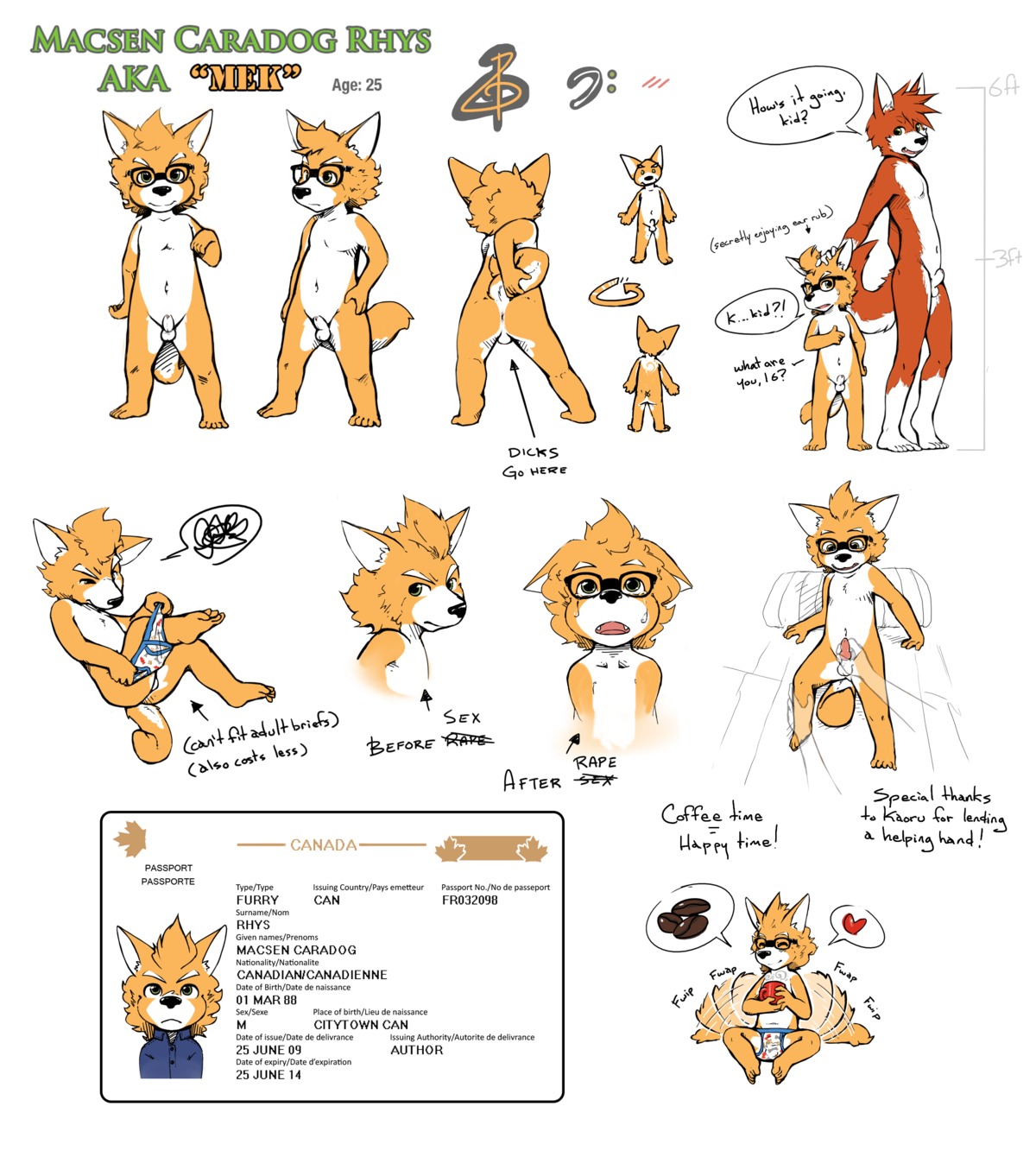 absurd_res adult_(lore) akita angry animal_genitalia animal_penis anthro anus backsack balls bean bed bed_sheet bedding bent_over beverage biped blue_seam_underwear bodily_fluids briefs butt canadian canid canine canine_genitalia canine_penis canis clothing coffee coffee_bean coffee_mug colored_seam_underwear disembodied_hand domestic_dog duo e621 ear_rub eyes_closed eyewear fangs food frustrated furniture genitals glasses green_eyes hand_on_head hand_on_hip handjob happy harmarist heart_symbol herding_dog hi_res kaoru_(kitaness) knot male mammal maple_leaf mek_(harmarist) model_sheet multiple_scenes navel open_mouth passport pastoral_dog penile penis penis_tip pillow pose presenting presenting_hindquarters print_briefs print_clothing print_underwear raised_tail reclining sex sheath shirt shota side_view sitting smile solo_focus spitz standing tail tail_motion tailwag tears teeth topwear turnaround underwear welsh_corgi white_briefs white_clothing white_underwear young young_anthro young_male