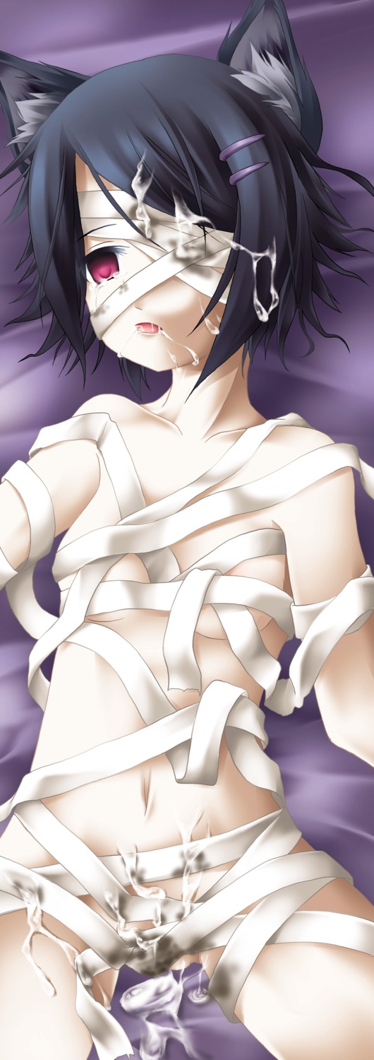ar_tonelico bandage breasts cum female filament rule34 small_breasts tagme
