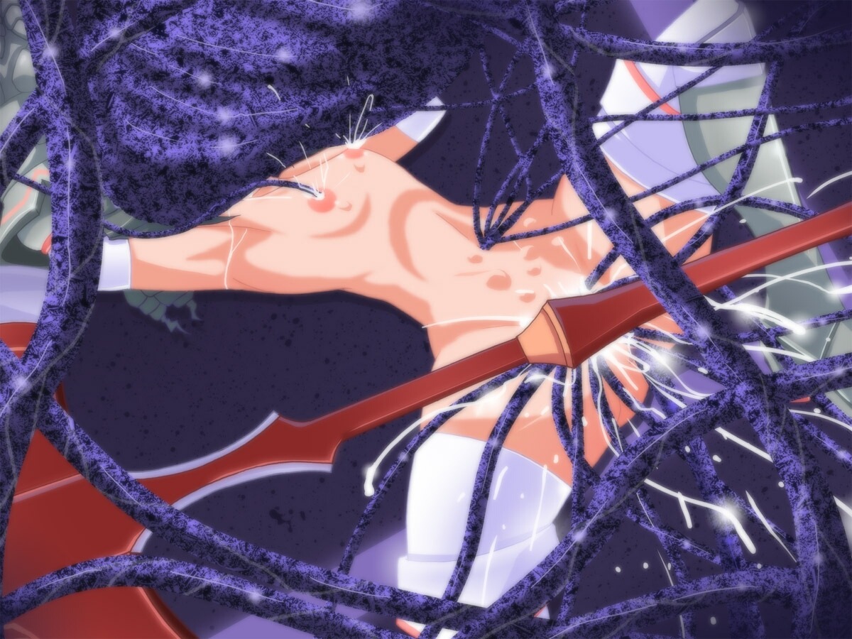 armpits arms_up breasts female queen's_blade rule34 small_breasts tagme tentacles ymir_(queen's_blade)