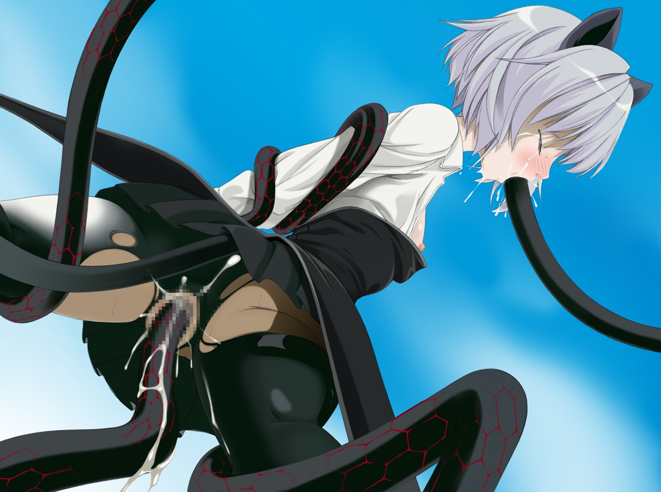 blush censored clothing cum female flat_chest pantyhose pussy rule34 sanya_v._litvyak strike_witches tagme teitetsu_kishidan tentacle tentacle_sex torn_clothes vaginal_penetration world_witches_series