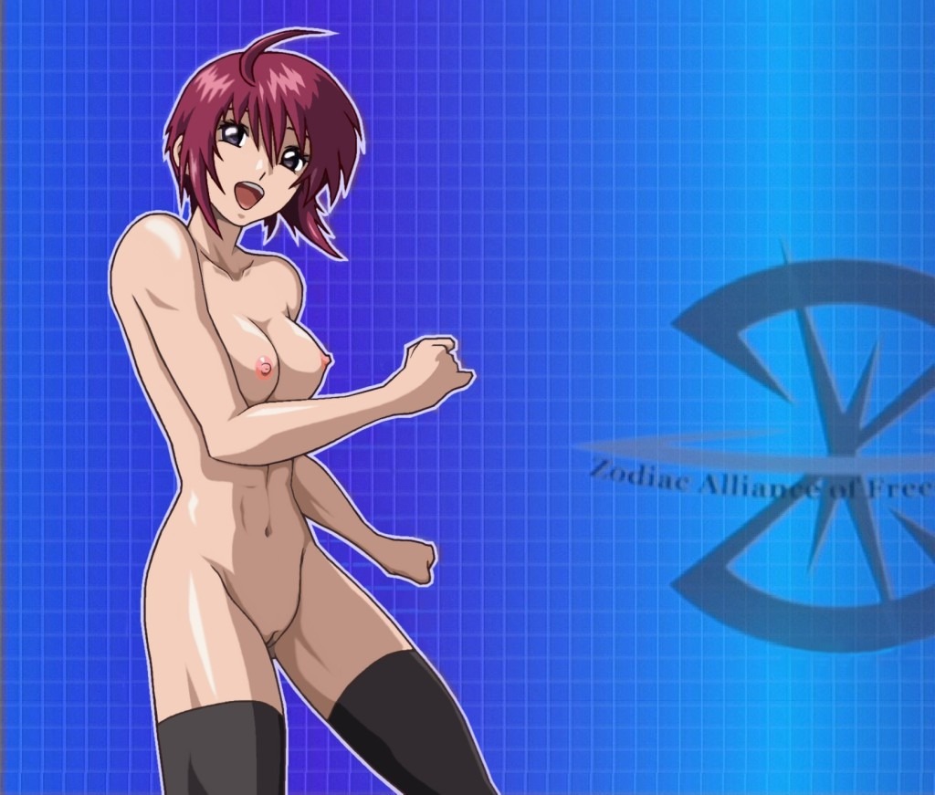 female gundam gundam_seed gundam_seed_destiny lunamaria_hawke nude rule34 tagme