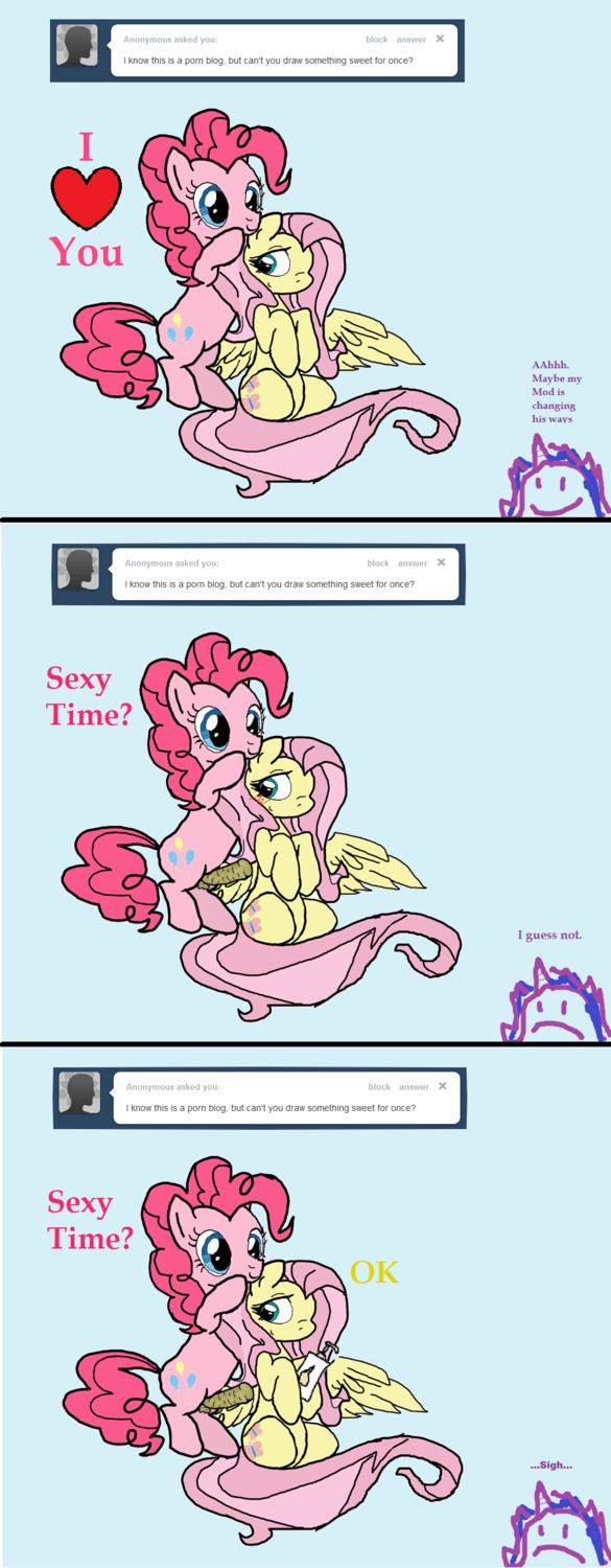 earth_pony equine female feral fluttershy_(mlp) friendship_is_magic horse my_little_pony mythological_creature mythological_equine mythology pegasus pinkie_pie_(mlp) pony rule34 smooth_skin twilight_panda