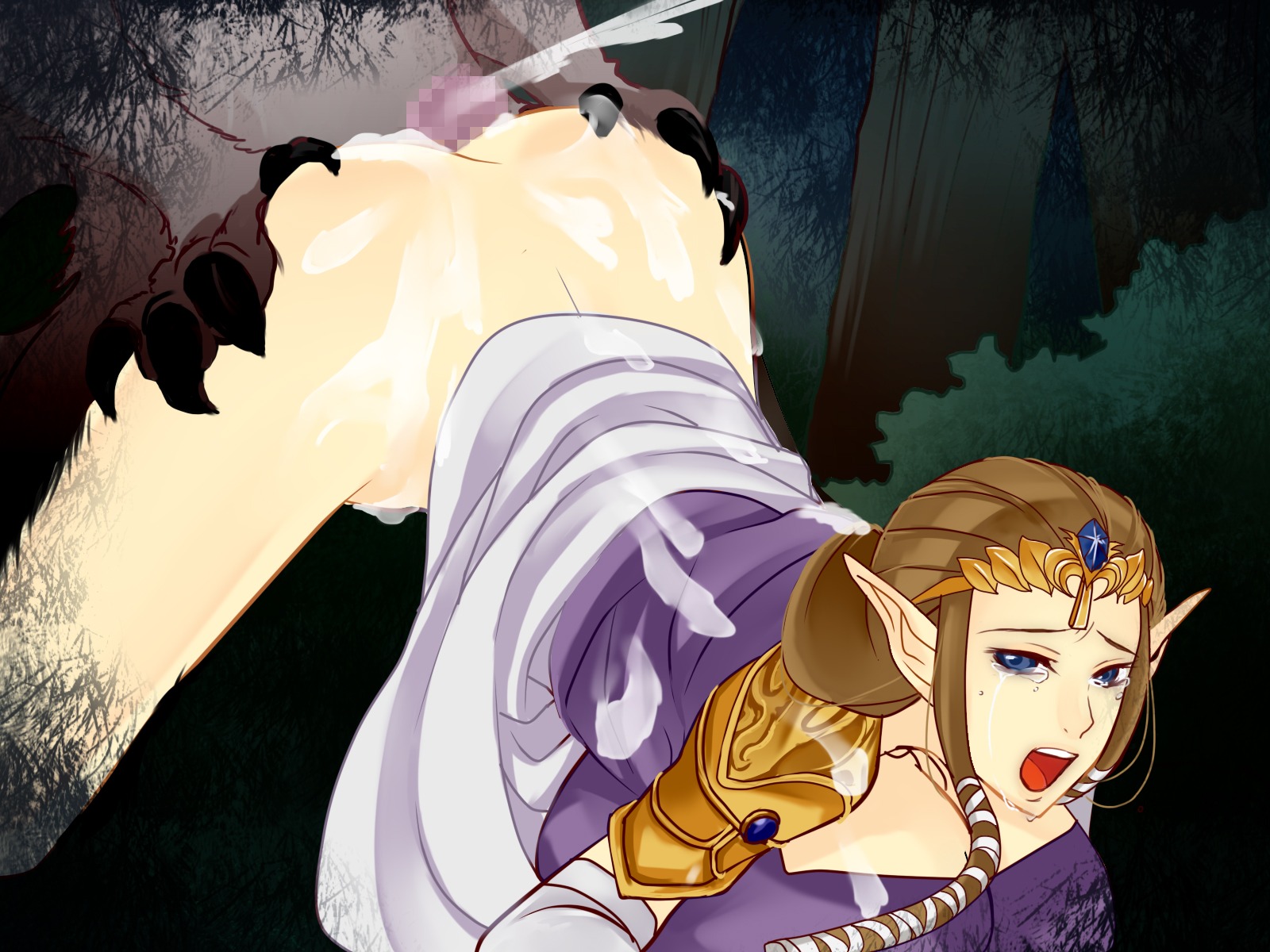 breasts female nintendo noriheita princess_zelda rule34 straight_hair the_legend_of_zelda twilight_princess zelda_(twilight_princess)
