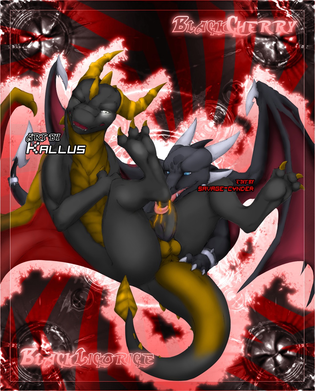 colored_cum cynder cynder-the-dragon dragon fellatio female feral glowing_cum kallus lava_cum licking male mythological_creature mythological_scalie mythology oral oral_sex penis rule34 scalie sex spyro_the_dragon tongue